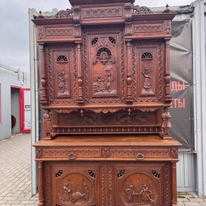 ⚜️Антикварный буфет из массива дуба⚜️